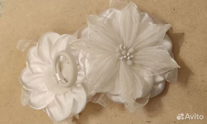 Резинка для волос, ручная работа