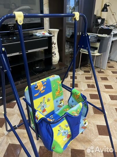 Детские качели домашние