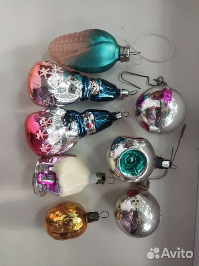 Елочные игрушки СССР