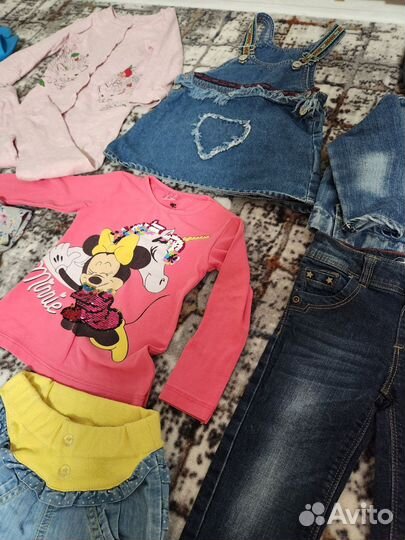 Пакет вещей на девочку 86 92