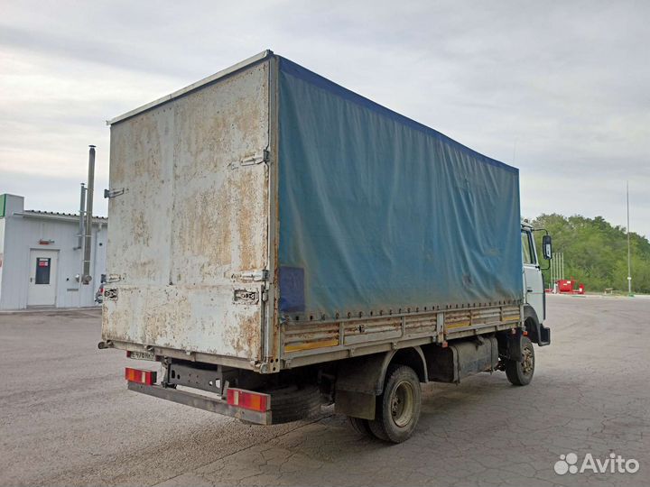 Фургон бортовой, тентованый с воротами. Кузов зубр