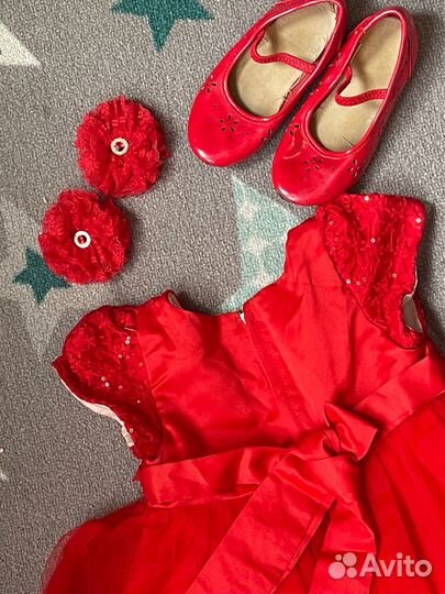 Платье для девочки 86 92