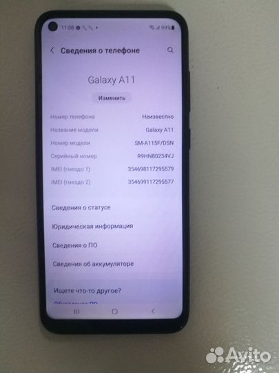 Samsung Galaxy A11, 2/32 ГБ