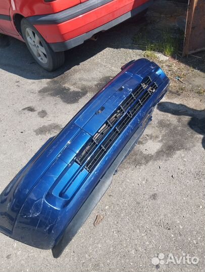 Opel astra g 2002г бампер передний