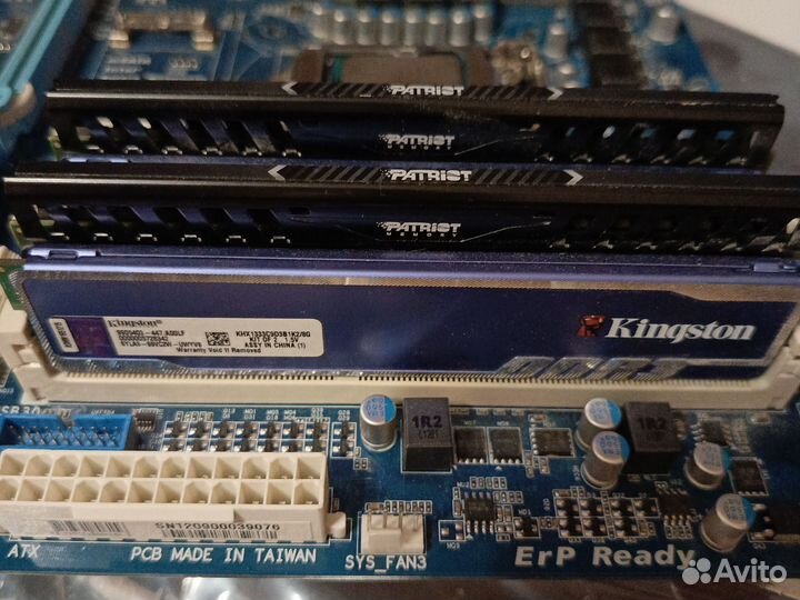 Материнская плата gigabyte ga-z77-d3h 1155