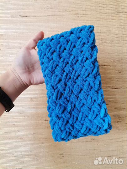 Вязаный шарф снуд