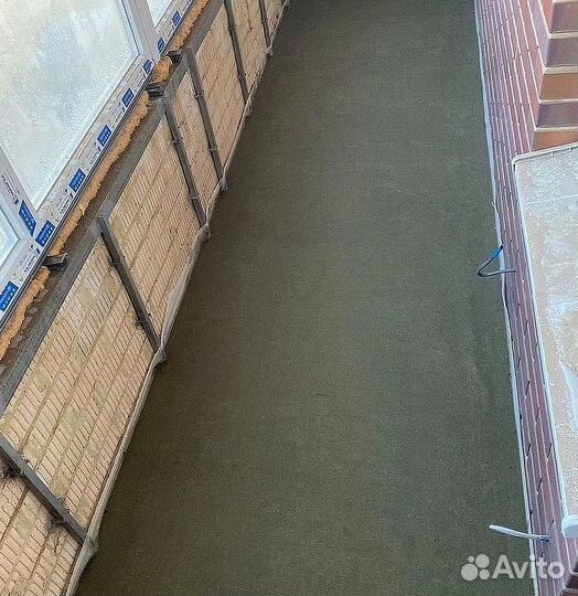 Полусухая стяжка пола