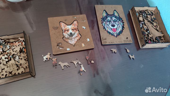 Деревянные пазлы