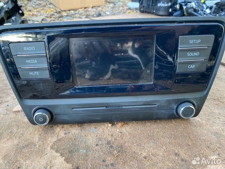 Магнитола штатная Skoda Octavia 3 A7