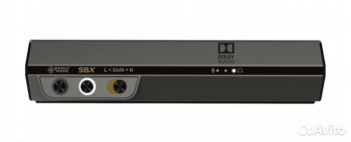 Внешняя звуковая карта Creative USB Sound BlasterX