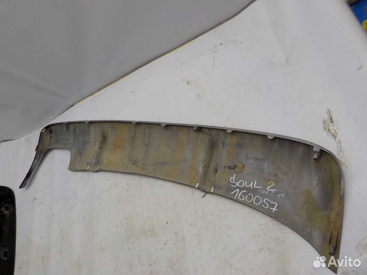 Накладка заднего бампера Kia Soul 2