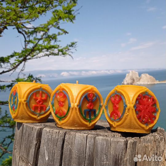 Восковые свечи