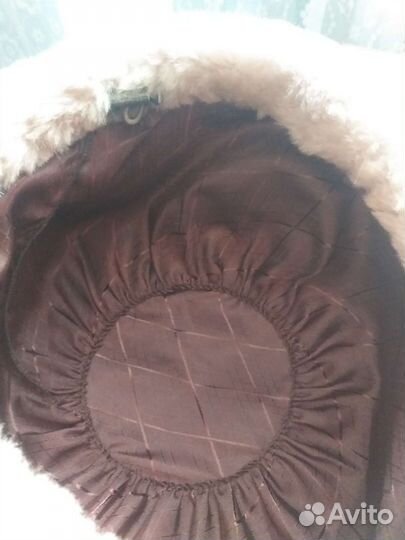 Новый женский мутоновый берет