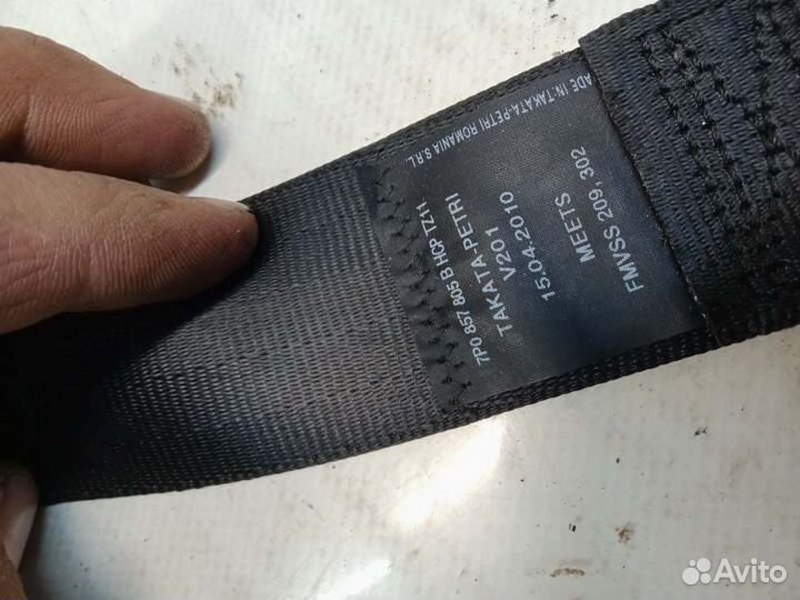 Ремень безопасности задний левый Porsche Cayenne