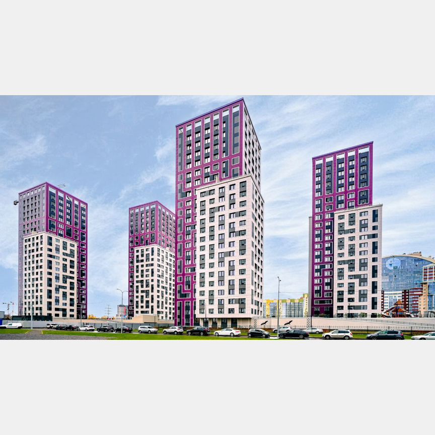 1-к. квартира, 35,6 м², 6/22 эт.