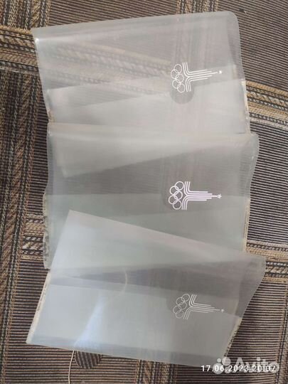 Обложка на книгу с олимпийской символикой, б/у