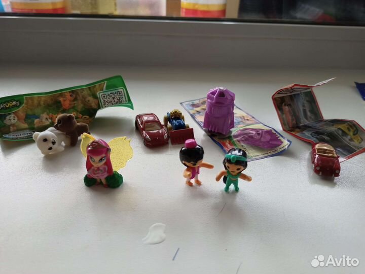 Игрушки из киндер сюрприза