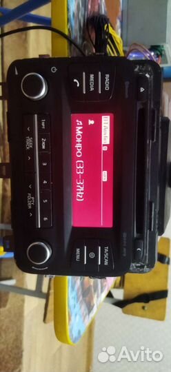 Штатная магнитола на kia