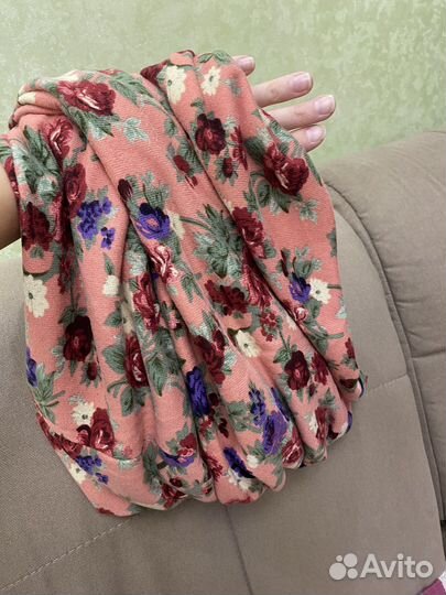 Шарф хомут снуд