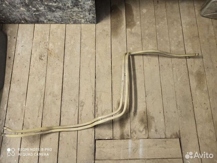 Трубы для дополнительной печки на Т-4