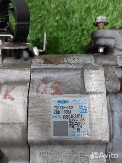 Компрессор кондиционера Subaru Impreza GE/GH 2011