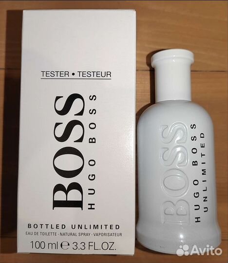 Мужская туалетная вода hugo boss 100 мл тестер