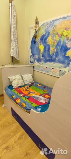 Детская кровать корабль