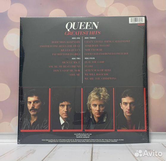 Queen - Greatest Hits Vol. 1 (цветной)