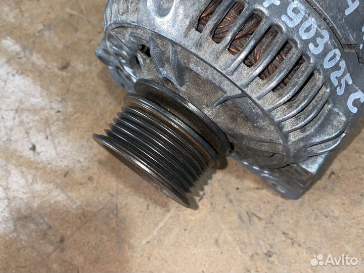 Генератор 037903025C 90А 1.6л Гольф 4 AKL