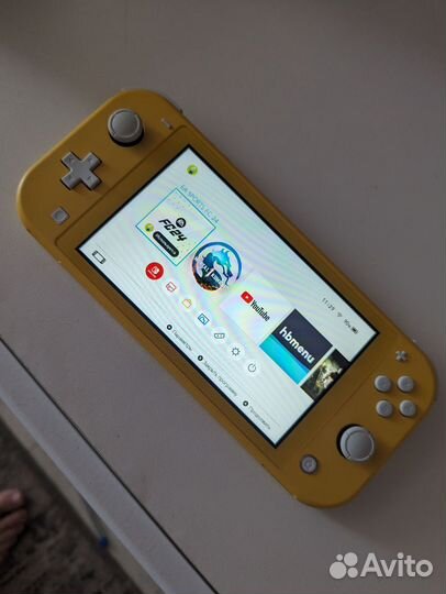 Nintendo switch lite прошитая 128гб