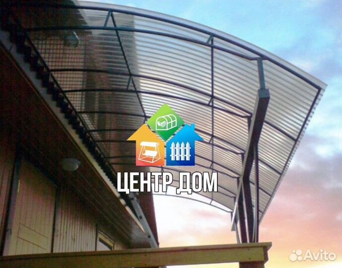 Сотовый поликарбонат 6 мм бронза