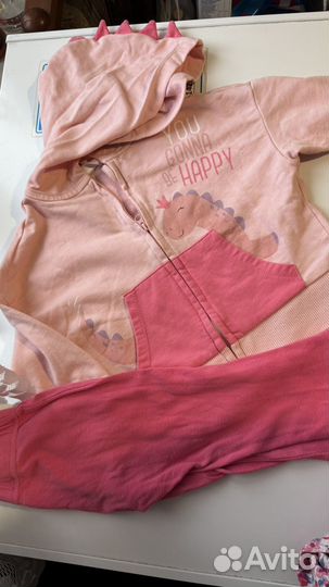 Детские вещи пакетом на девочку 86