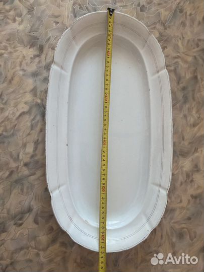 Блюдо под поросёнка, фабрика Кузнецова