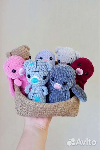 Плюшевые зайки и мишки