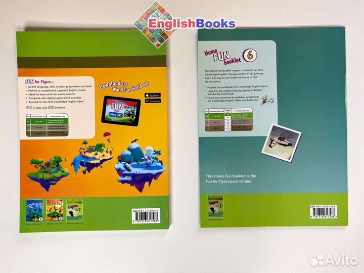 Fun for flyers комплект (SB,HB,CD) новые в плёнке