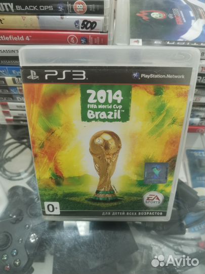 Диск FIFA world cup 2014 brasil ps3