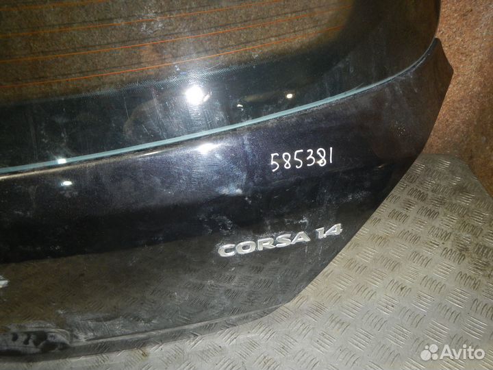 Дверь багажника Opel Corsa D