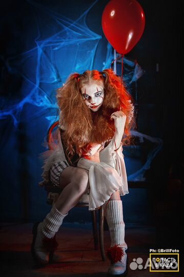 Костюм Клоун Пеннивайз женский