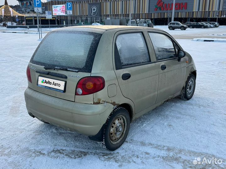 Daewoo Matiz 0.8 МТ, 2010, 101 000 км