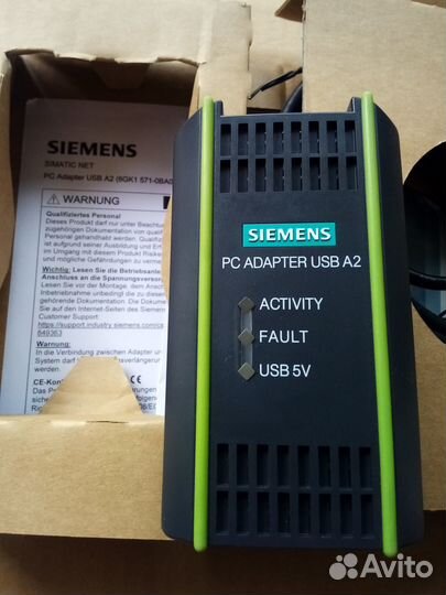 Адаптер siemens simatic s7 6gk1 571-0ba00-0aa0