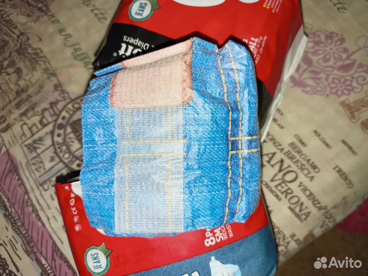 Памперсы для собак S 2,5 упаковки и 1 упаковка