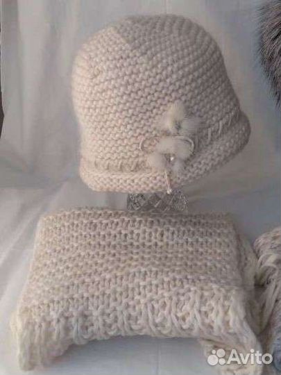 Шапки зимние женские новые