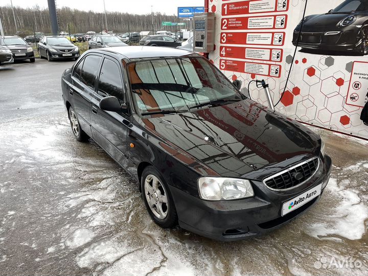 Hyundai Accent 1.5 МТ, 2005, 271 100 км