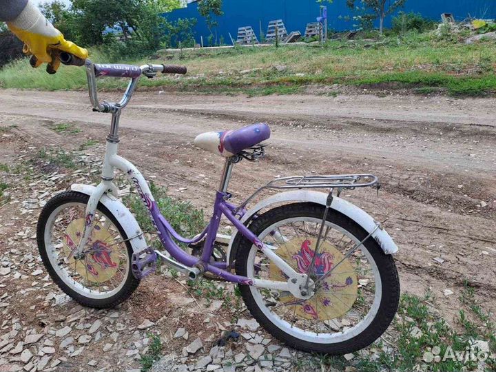 Велосипед и снегокат