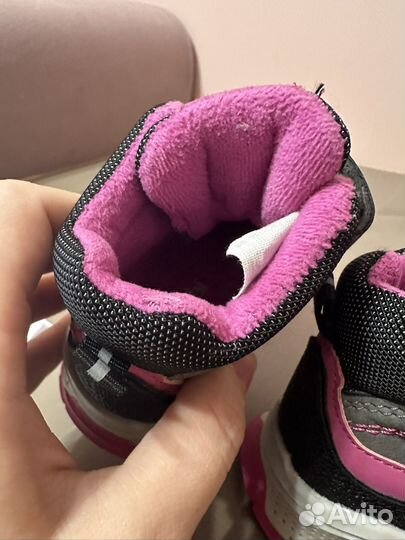 Ботинки демисезонные для девочки 21 размер