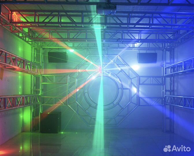 Светомузыка LPP Beam полного вращения