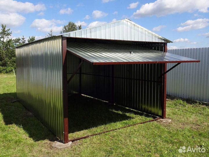 Гараж пенал хозблок ракушка сарай