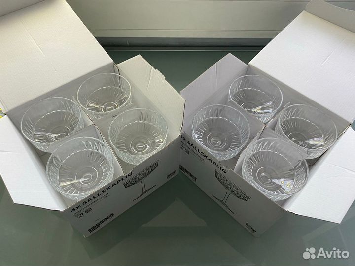 Бокалы для шампанского IKEA