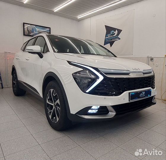 Установка защитной плёнки на новое авто