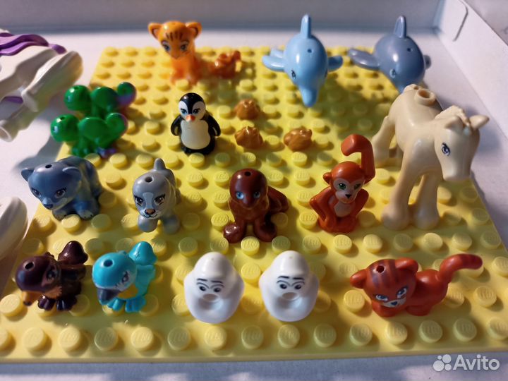 Lego Friends Disney Princess, фигурки животных
